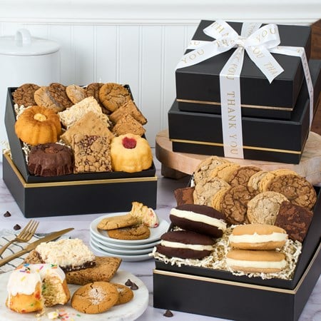 Bakery Treats Thank You Gift Tower Premium