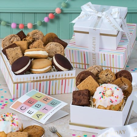 Happy Birthday Bakery Gift Tower Large