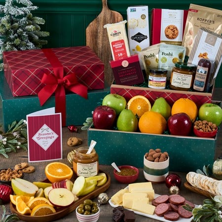Holiday Fruit Gift Basket