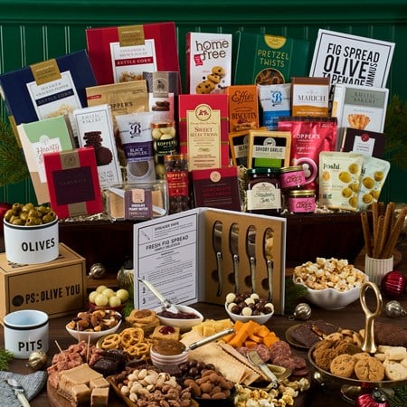 Charcuterie and Snacks Extravaganza Basket