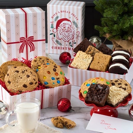 Christmas Cookie Gift Box for Santa
