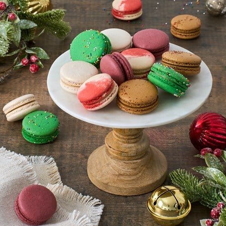 Christmas Holiday Macarons