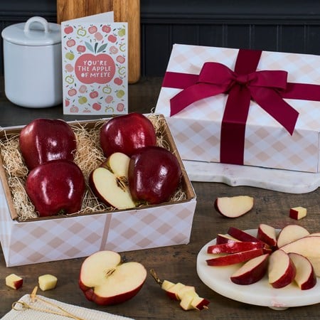 Crisp Red Apples Fruit Gift Box