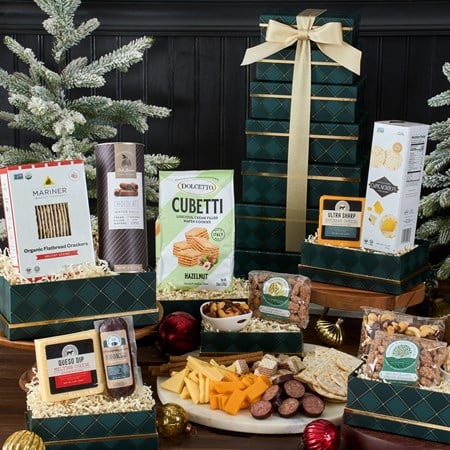 Deluxe Charcuterie Gift Tower