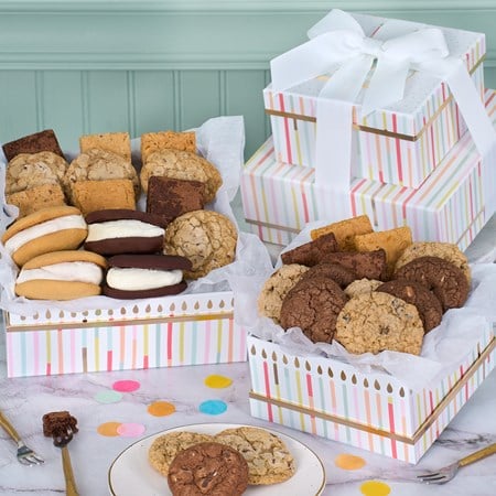 Happy Birthday Bakery Gift Tower Large