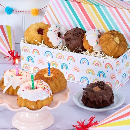 Happy Birthday Bundt Cake Assortment