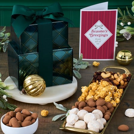 Happy Holidays Snack Gift Box