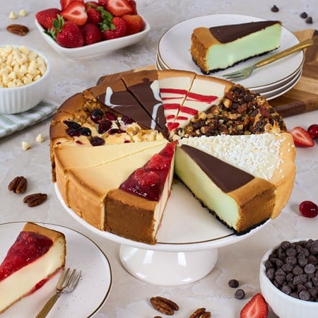 Holiday Cheesecake Sampler