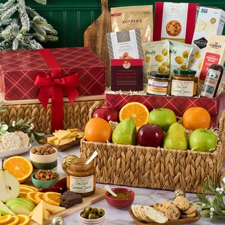 Holiday Fruit Gift Basket