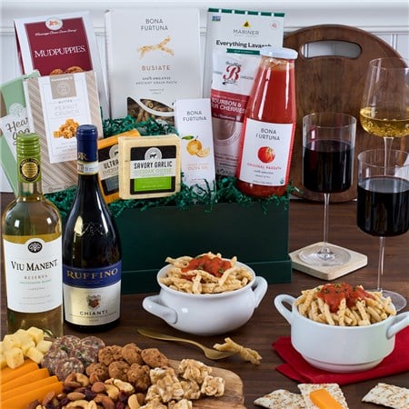 Italian Gift Basket - Wine Duo
