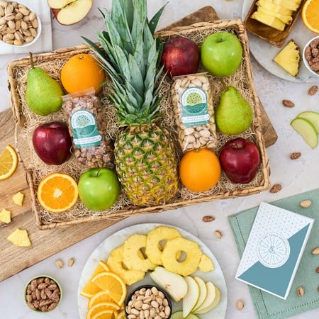 Pineapple Fruit Gift Basket