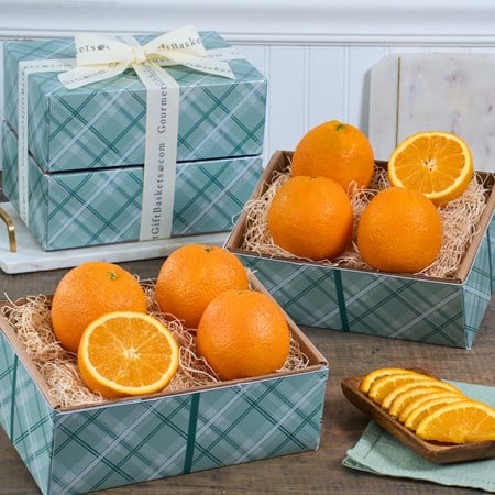 Refreshing Citrus Oranges Fruit Gift Tower