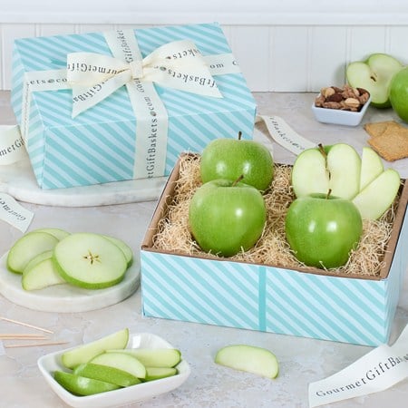 Tart and Crisp Green Apples Fruit Gift Box