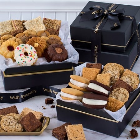 With Sympathy Bakery Gift Tower Premium
